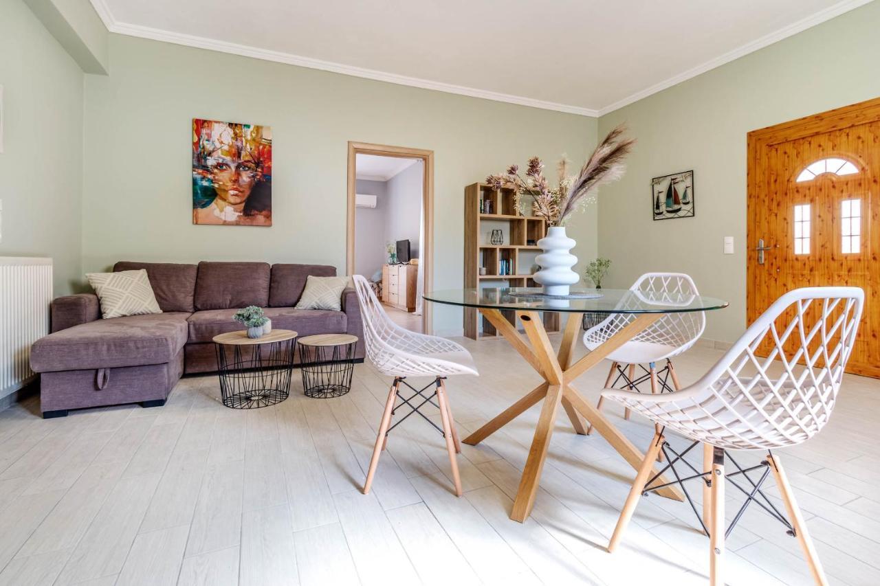 Eftychia'S Garden House Leilighet Kompítsion Eksteriør bilde