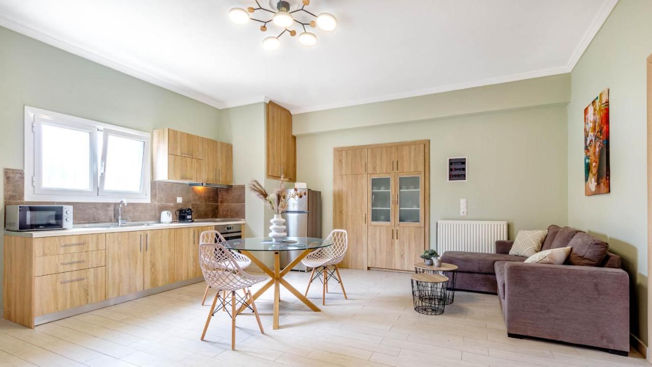 Eftychia'S Garden House Leilighet Kompítsion Eksteriør bilde