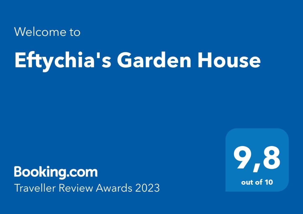 Eftychia'S Garden House Leilighet Kompítsion Eksteriør bilde